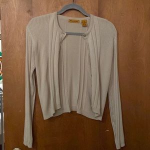 Vintage ribbed cardigan